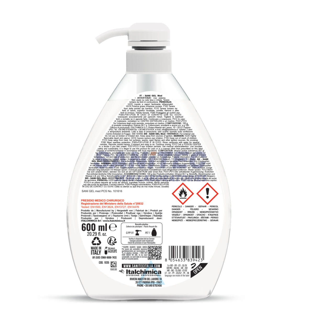 SANI GEL MED - SANITEC