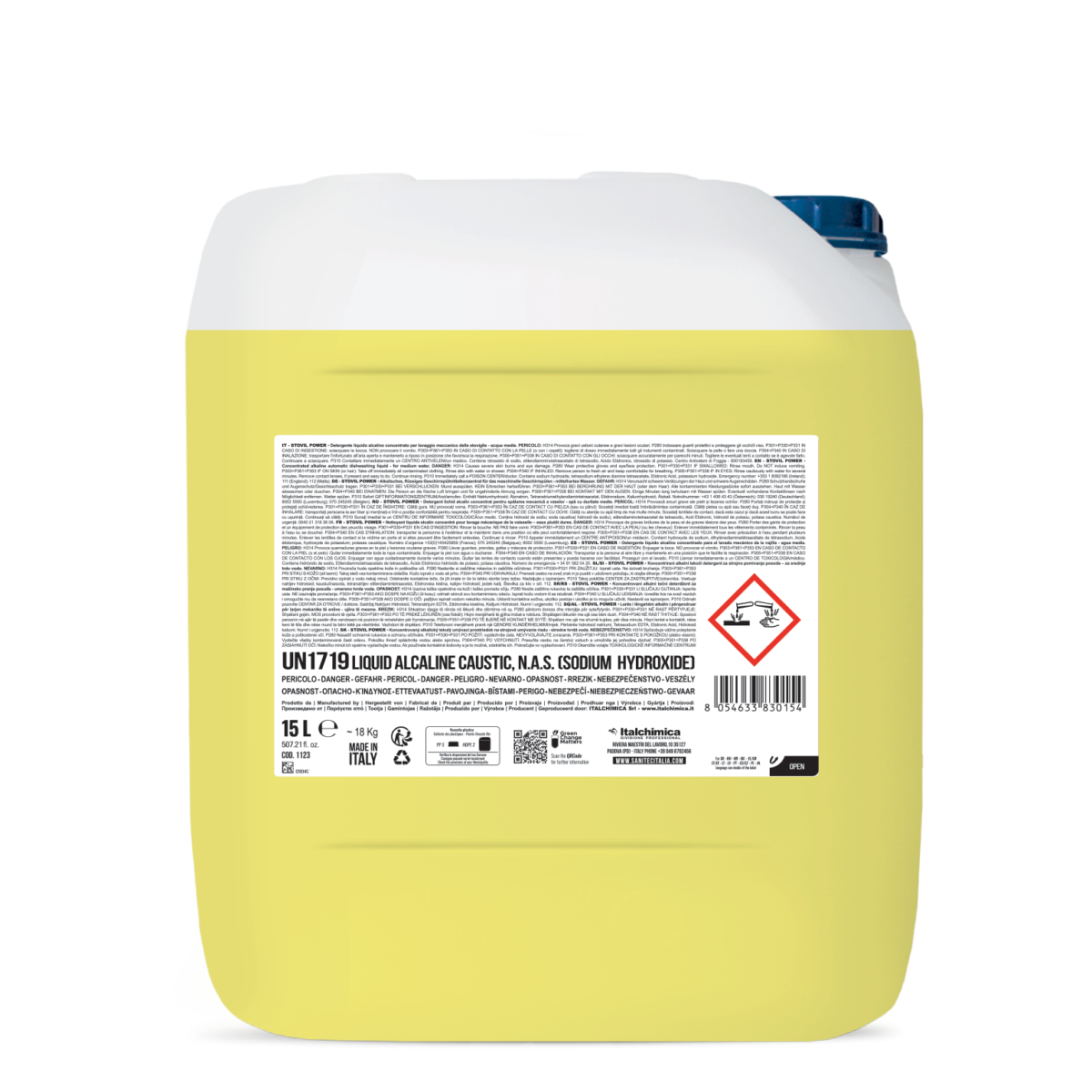 Stovil Power – Detergente Lavastoviglie Professionale Acque Medie