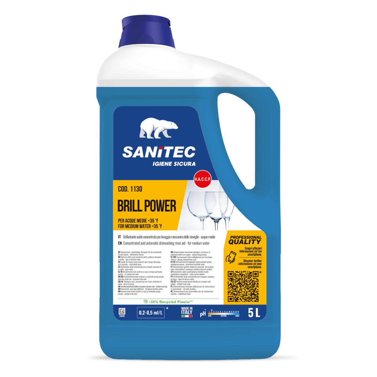 Brill Power – Brillantante Lavastoviglie Acque Medie