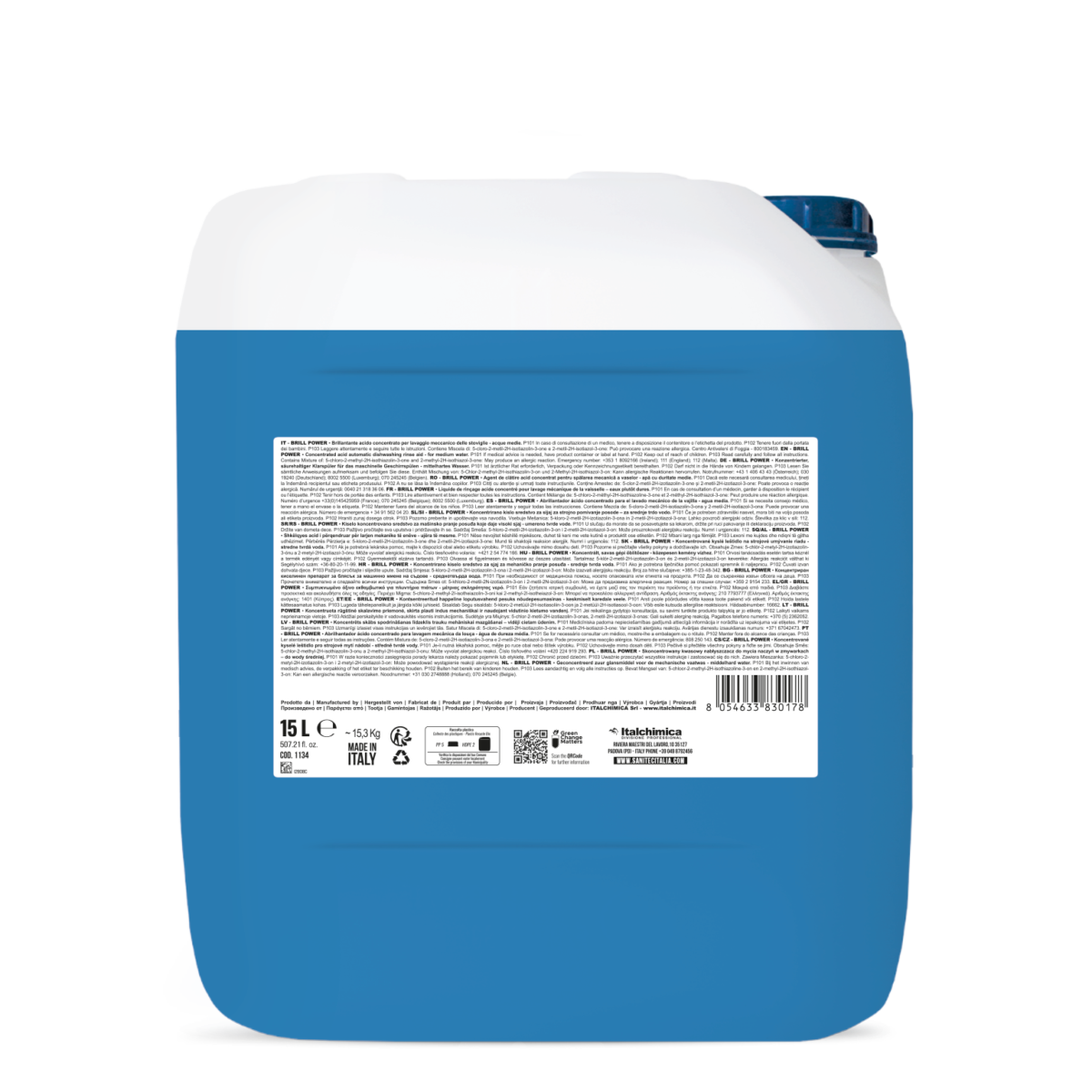 Brill Power – Brillantante Lavastoviglie Acque Medie