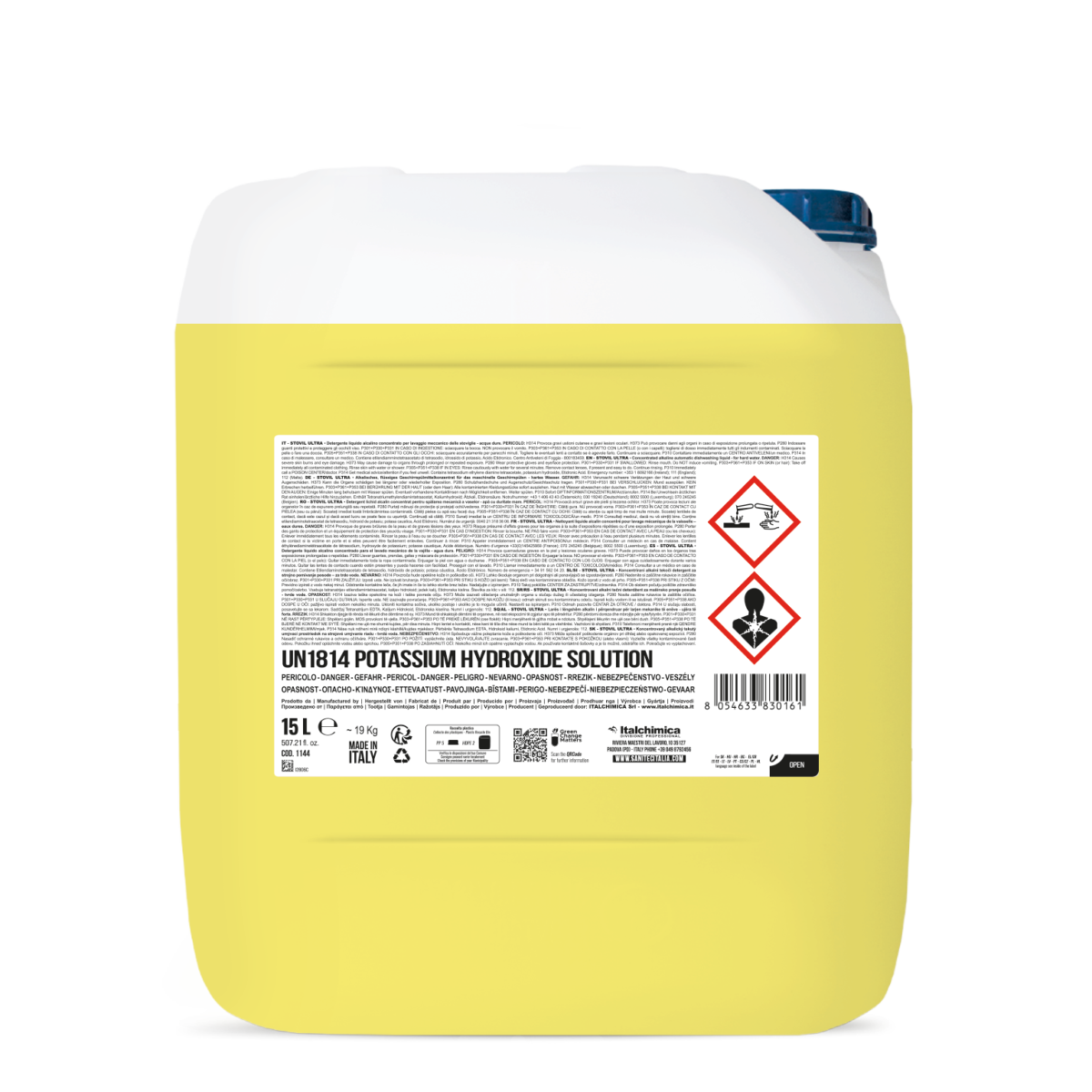 STOVIL ULTRA SANITEC - Detergente Lavastoviglie  Professionali Acque Dure