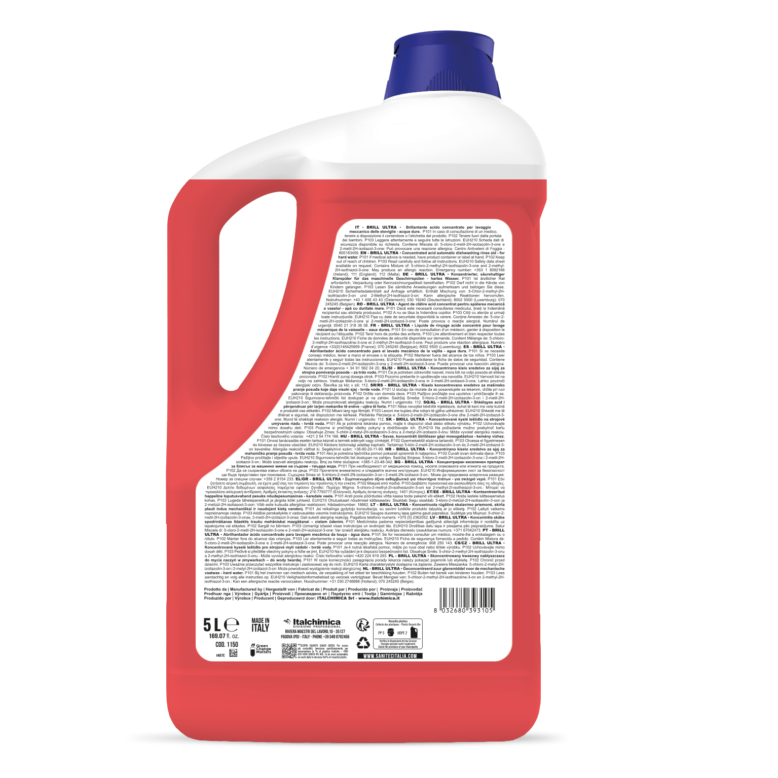 BRILL ULTRA Brillantante acque calcaree Sanitec