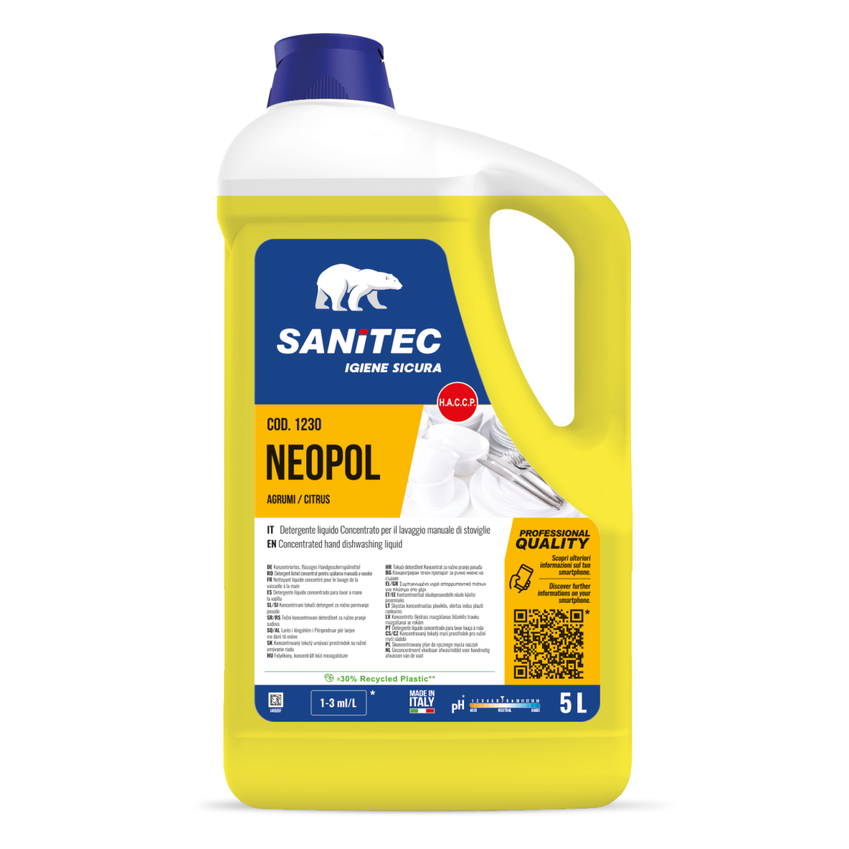 Neopol Agrumi – Detersivo Piatti Manuale Profumo Agrumi