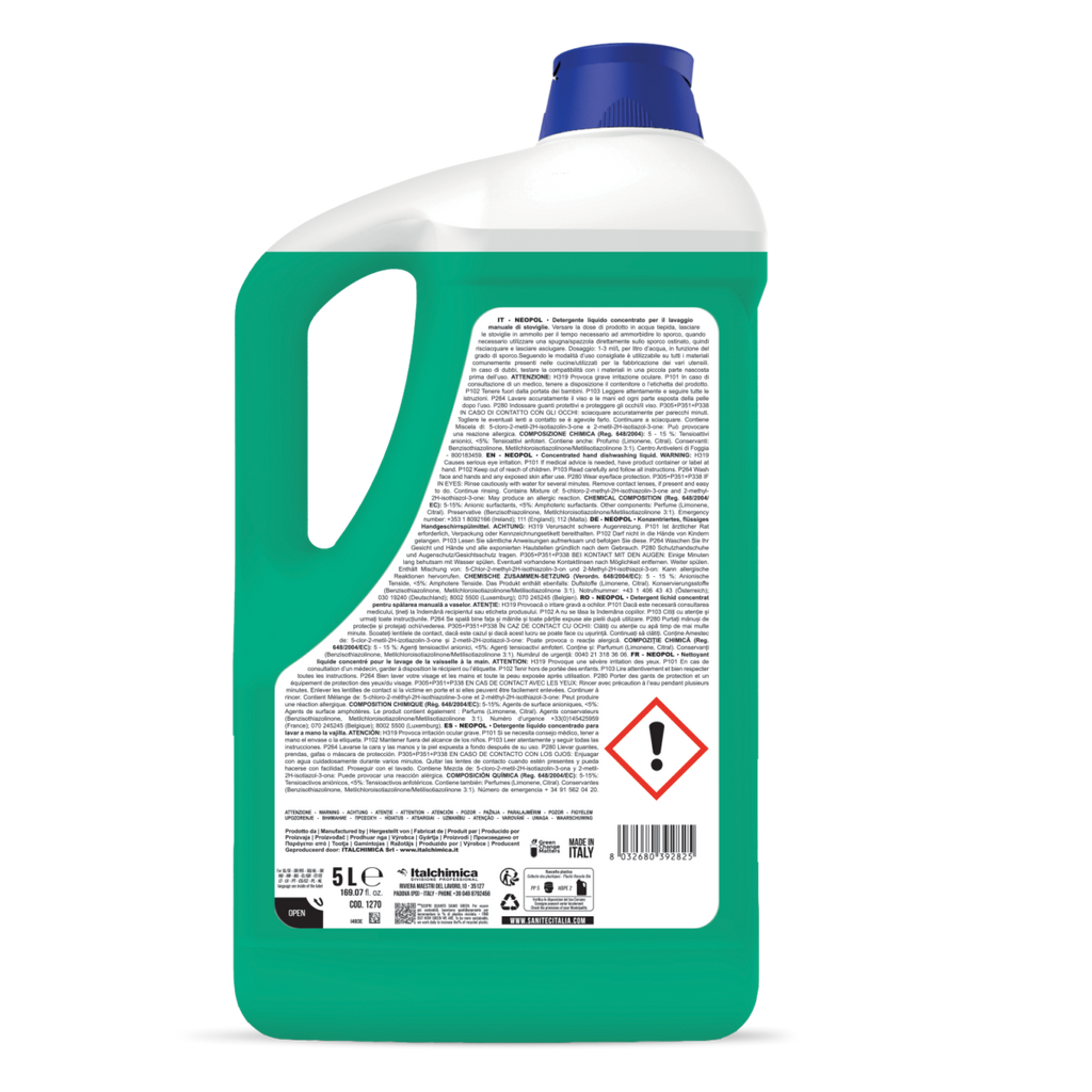 Neopol Limone – Detersivo Piatti Manuale Profumo Limone