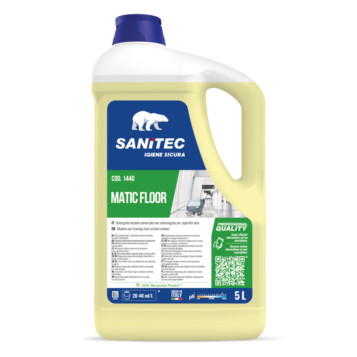 Matic Floor – Detergente per Lavapavimenti e Monospazzola