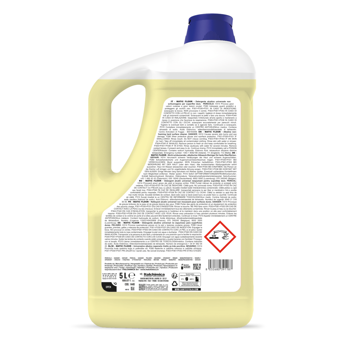 Matic Floor – Detergente per Lavapavimenti e Monospazzola