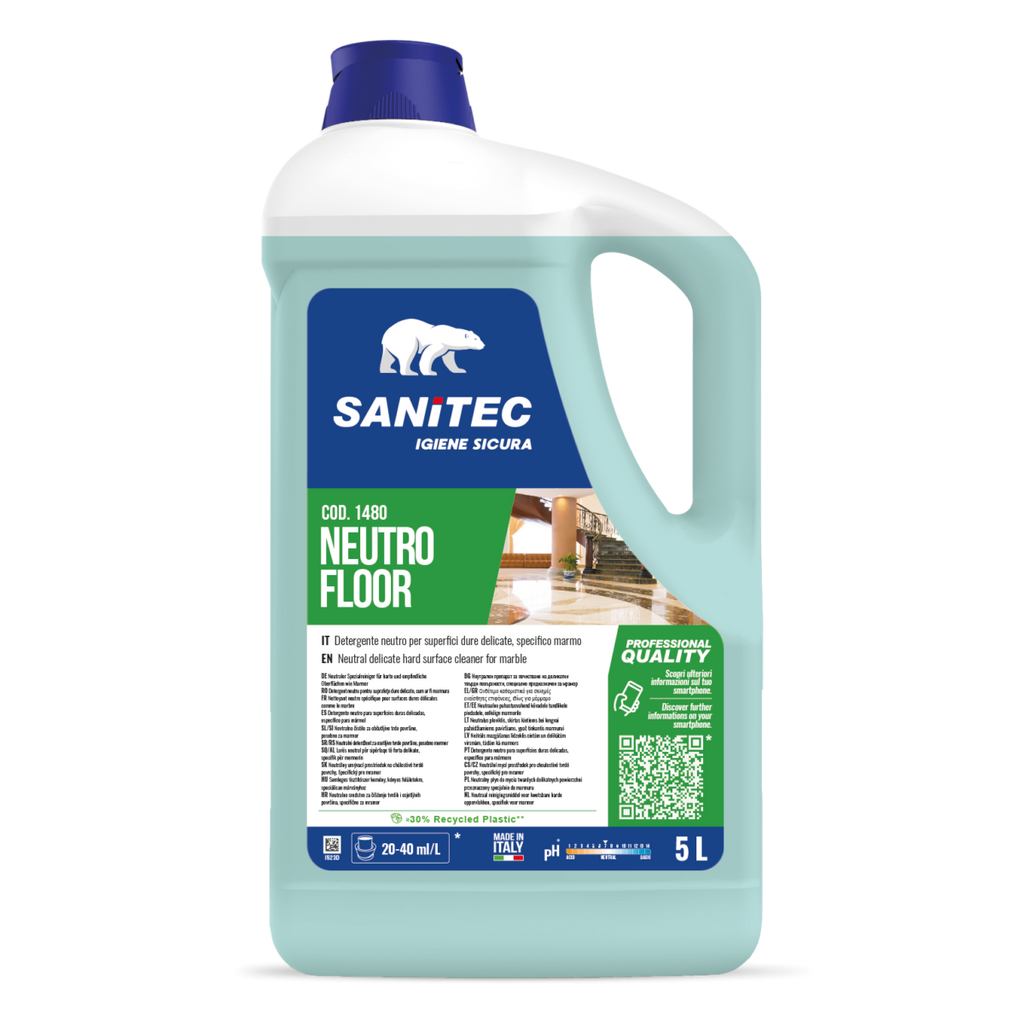 Neutro Floor – Detergente Neutro per Pavimenti Delicati e con Cera