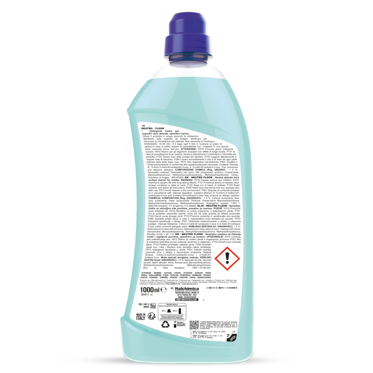 Neutro Floor – Detergente Neutro per Pavimenti Delicati e con Cera