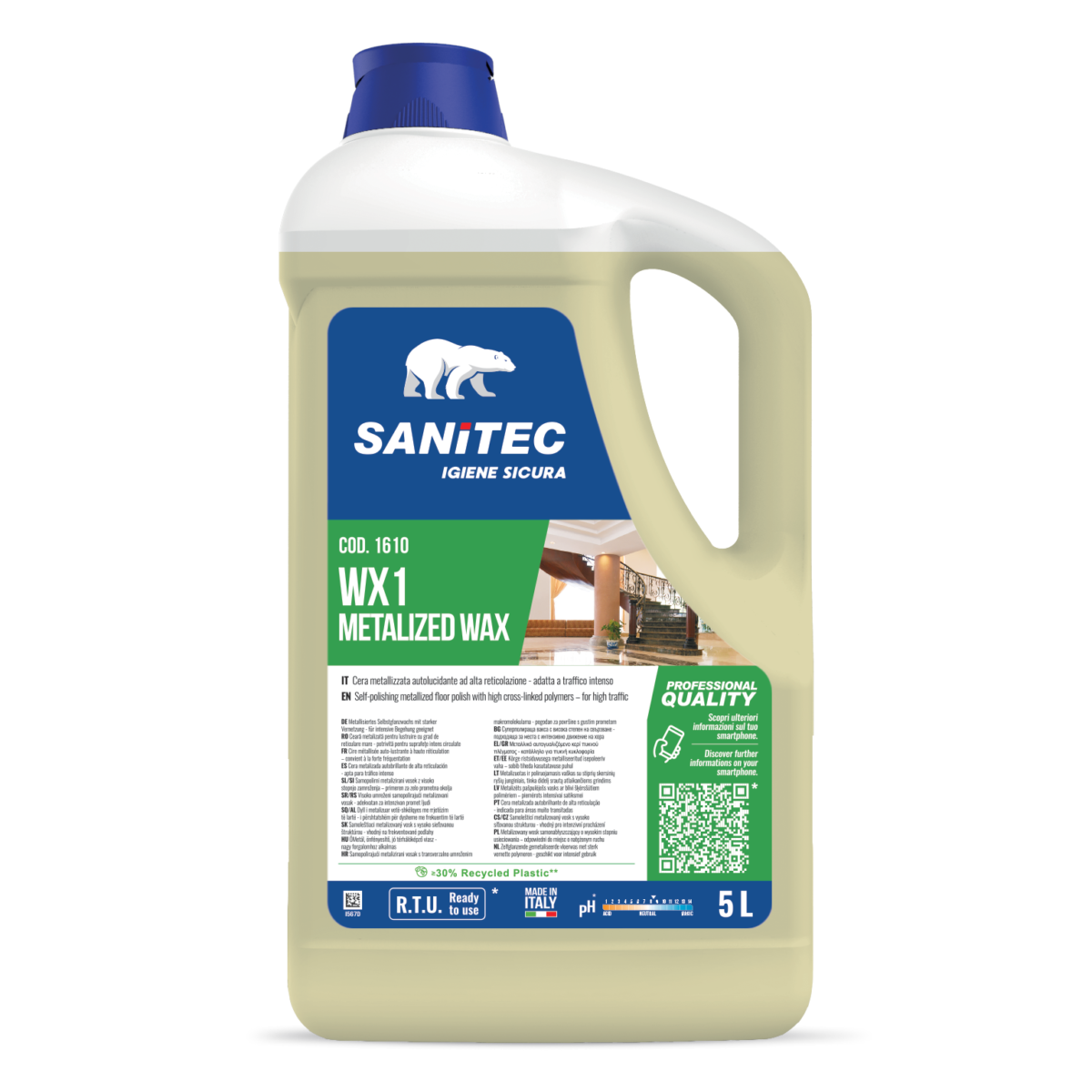 WX1 METALIZED WAX - SANITEC