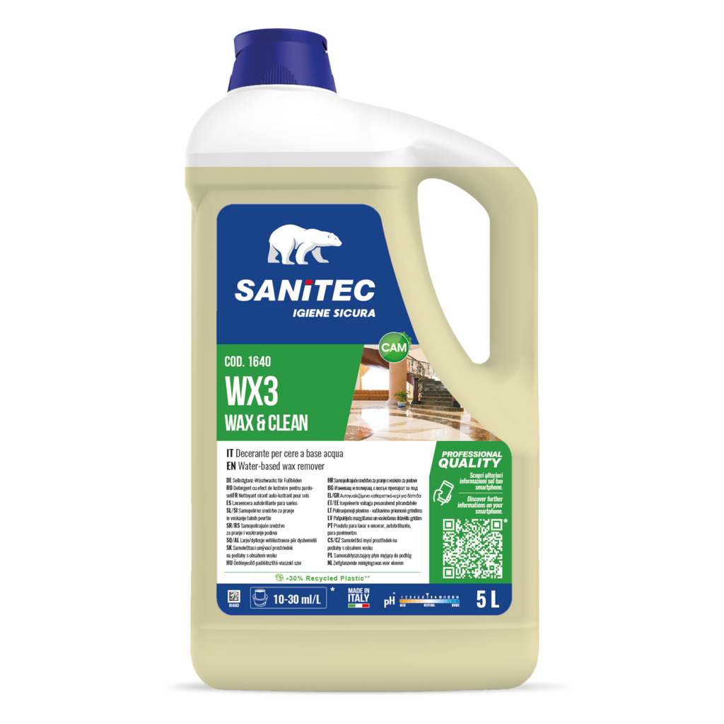 WX3 WAX&CLEAN - SANITEC