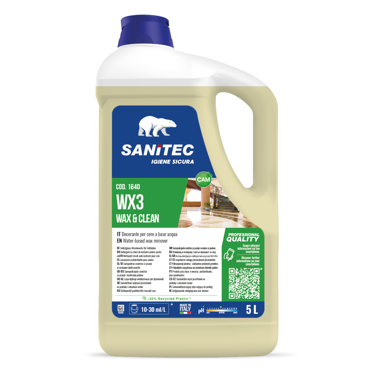 WX3 WAX&CLEAN - SANITEC