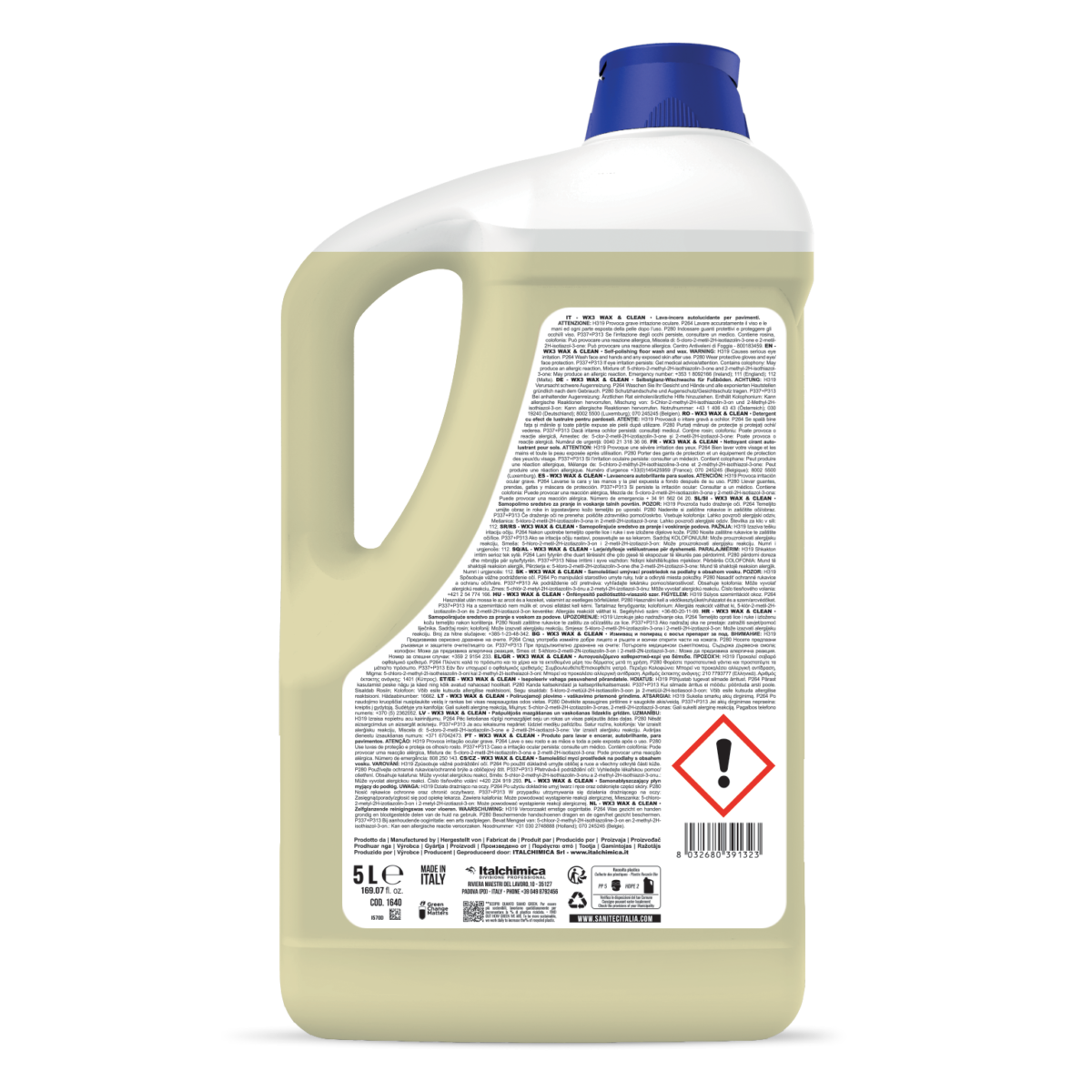 WX3 WAX&CLEAN - SANITEC