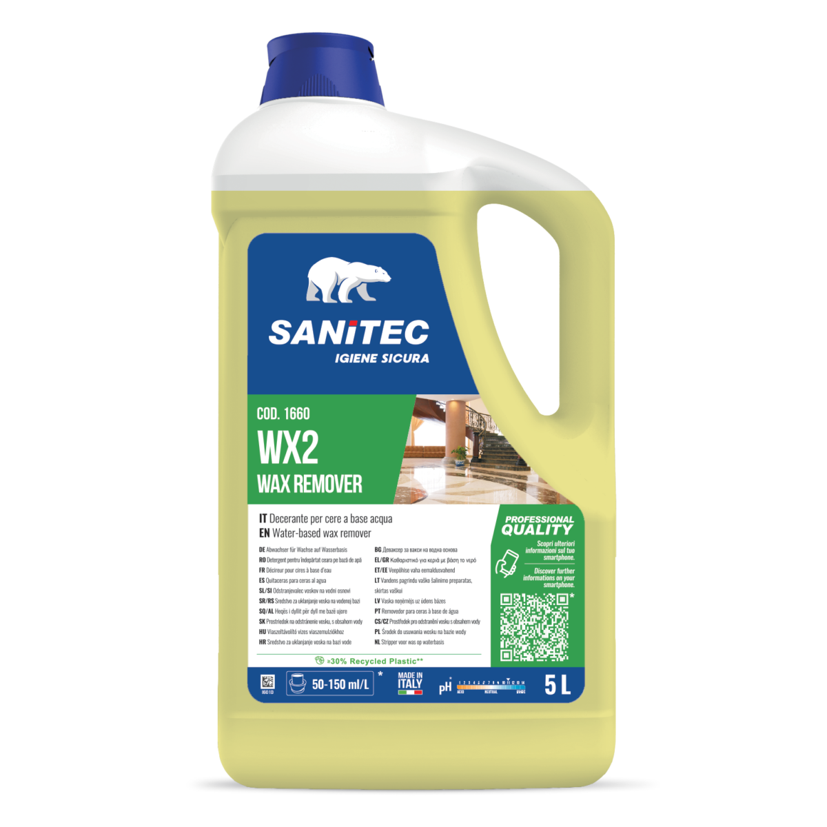 WX2 WAX REMOVER - SANITEC