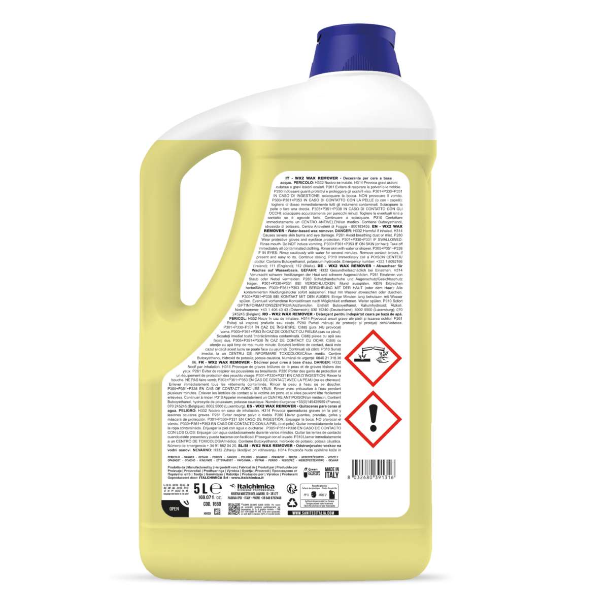 WX2 WAX REMOVER - SANITEC