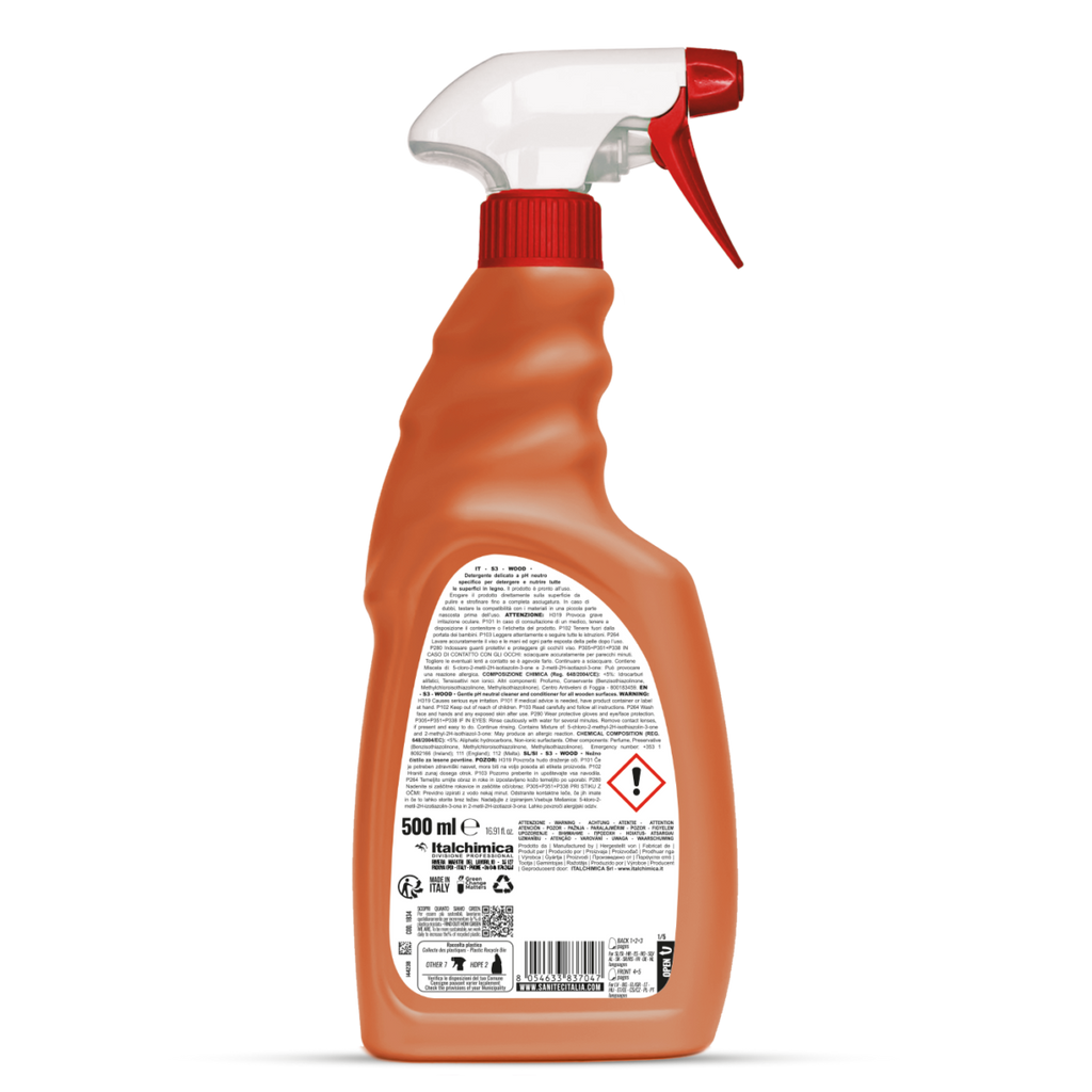 S3 Wood – Detergente Specifico per Superfici in Legno