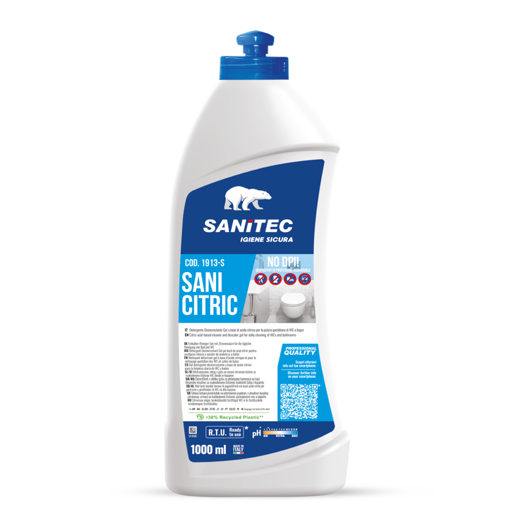 Sani Citric – Anticalcare Igienizzante in Gel per Bagni