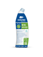 WC GEL SANITEC disincrostante acido GREEN POWER WC GEL - flacone 750ml con tappo dosatore ECOLABEL