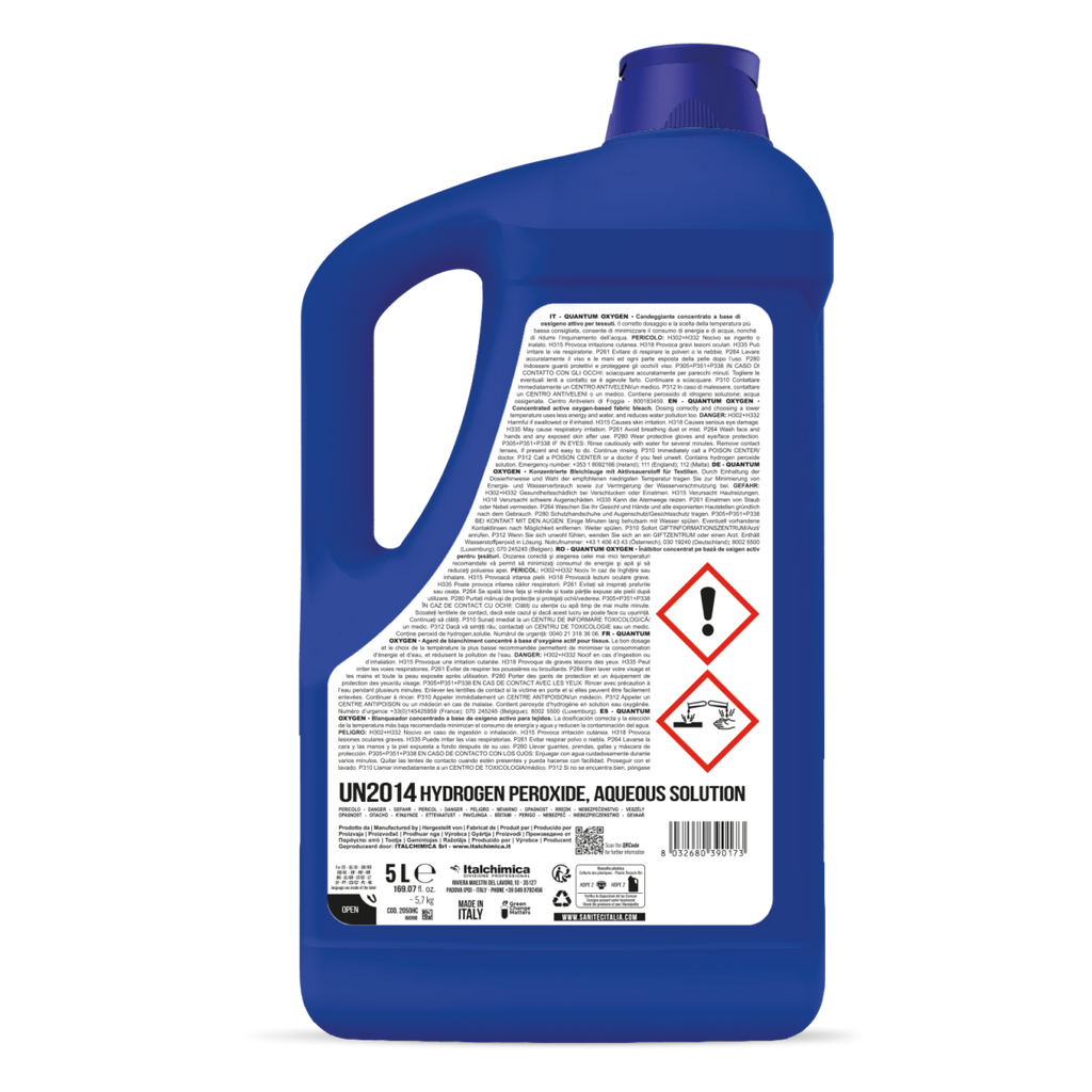 QUANTUM SANITEC - Sistema Detergenti Lavanderia Professionale