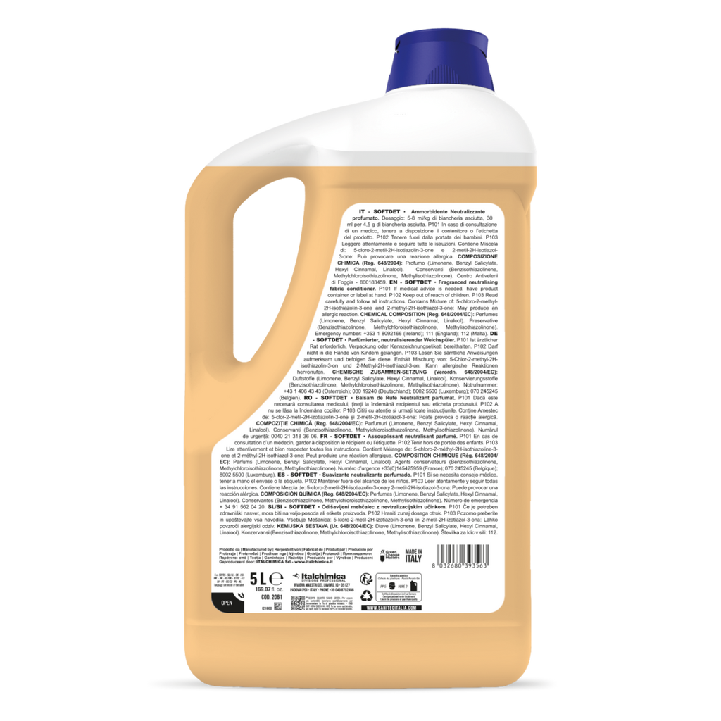 SOFTDET SANITEC - Ammorbidente Bucato Professionale