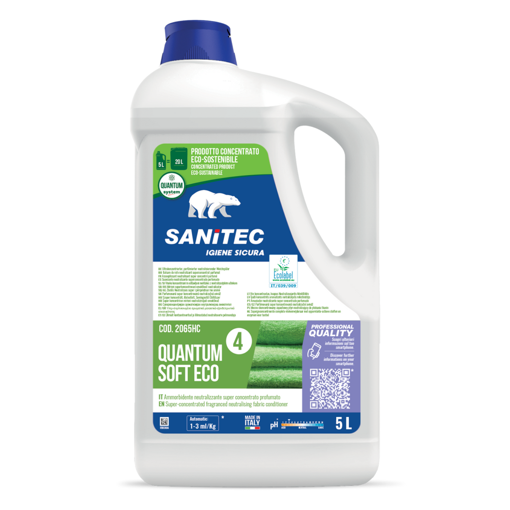 QUANTUM SANITEC - Sistema Detergenti Lavanderia Professionale