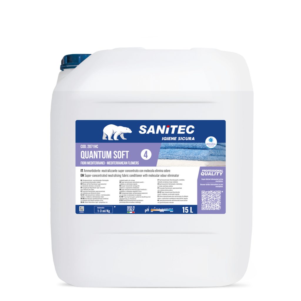 QUANTUM SANITEC - Sistema Detergenti Lavanderia Professionale
