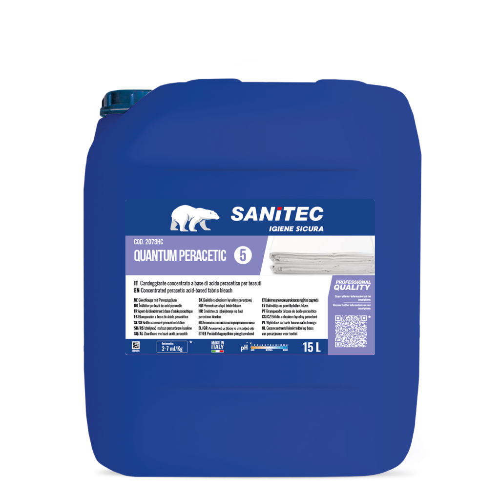 QUANTUM SANITEC - Sistema Detergenti Lavanderia Professionale