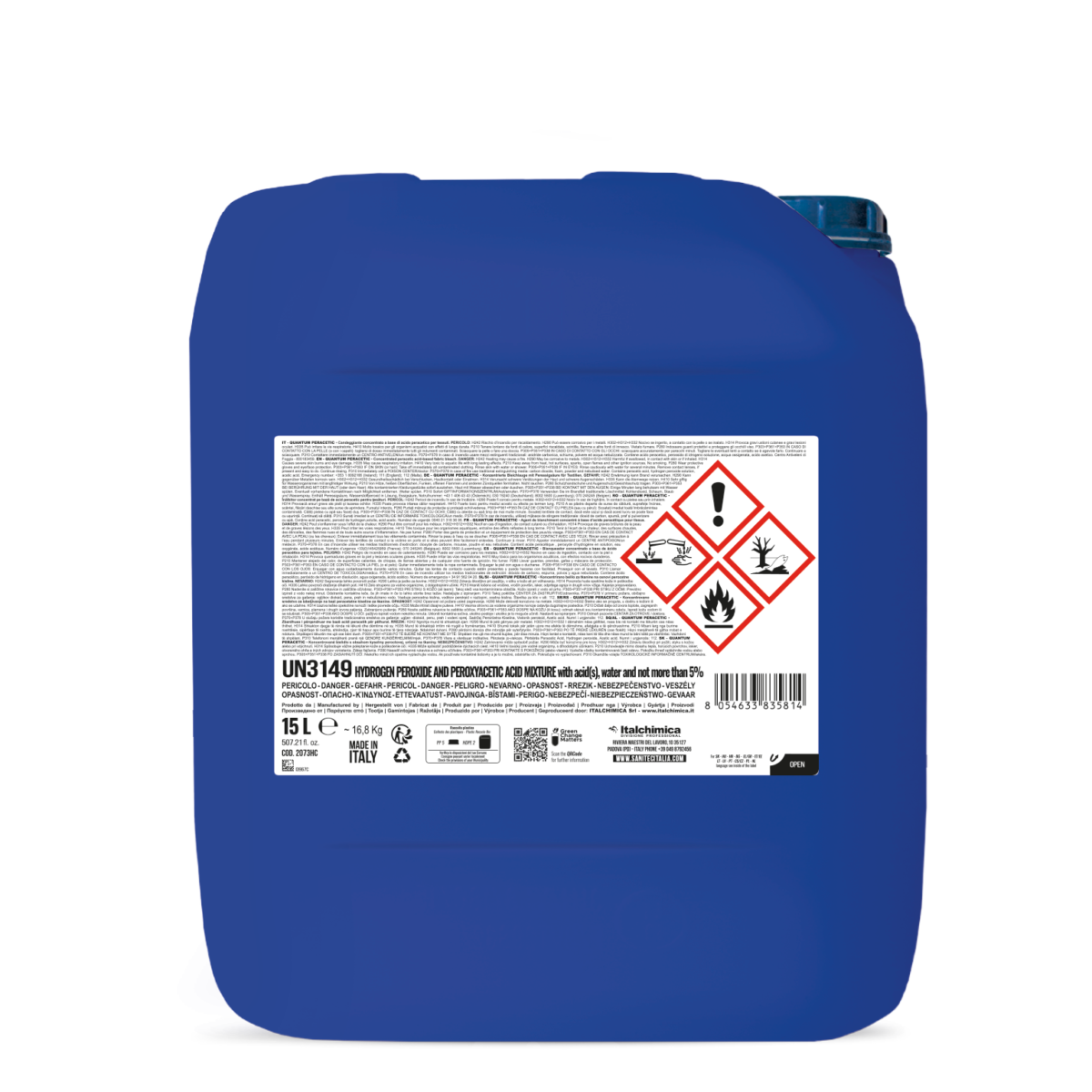 QUANTUM SANITEC - Sistema Detergenti Lavanderia Professionale