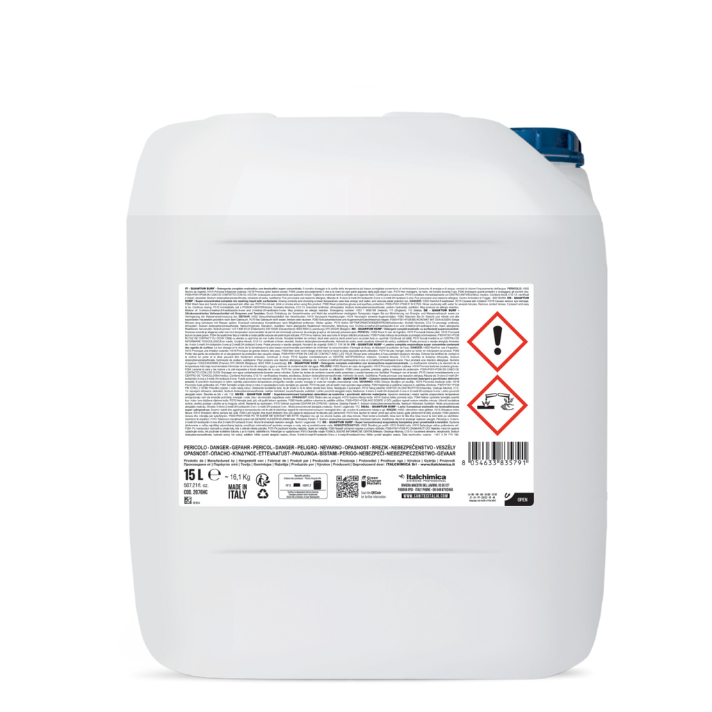 QUANTUM SANITEC - Sistema Detergenti Lavanderia Professionale