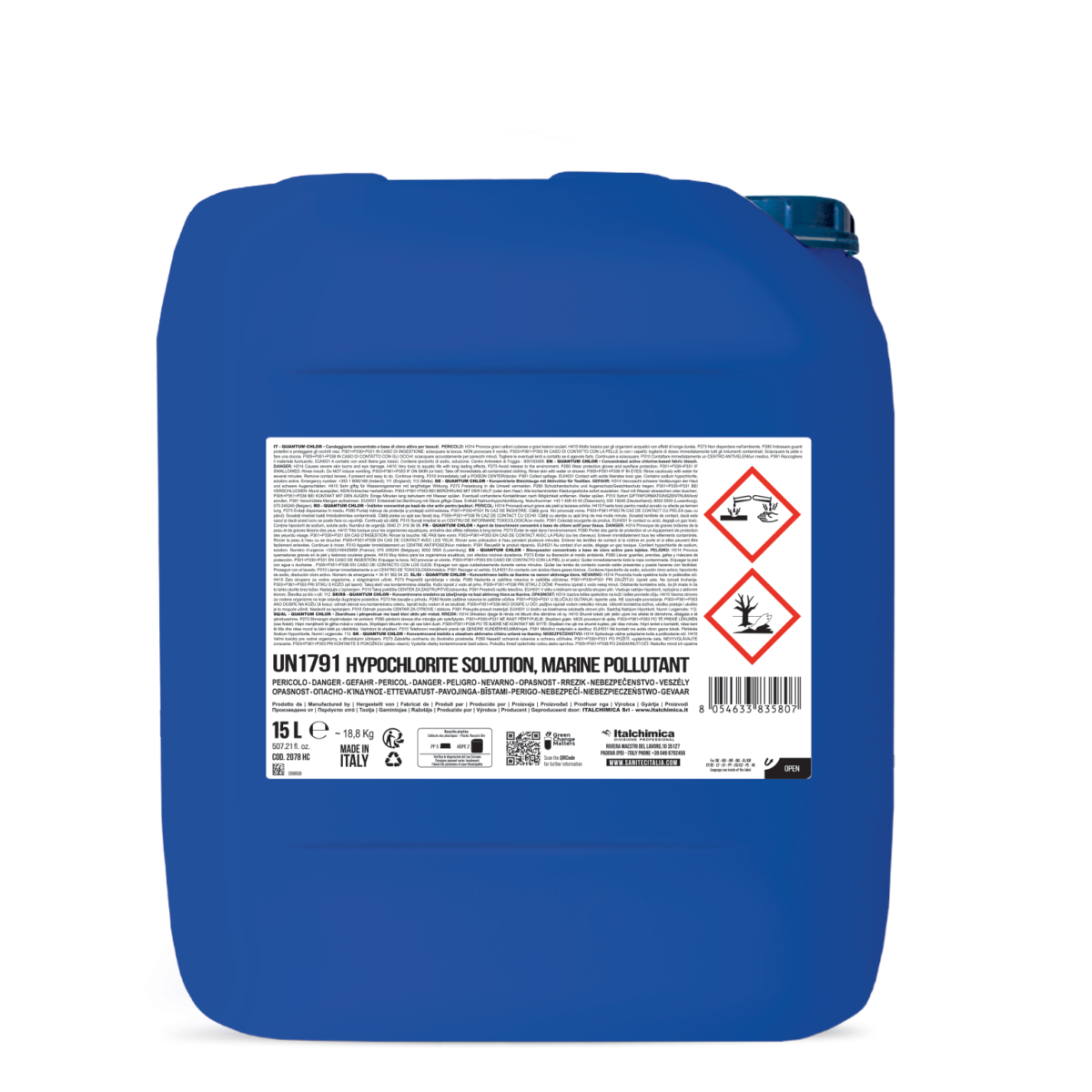 QUANTUM SANITEC - Sistema Detergenti Lavanderia Professionale