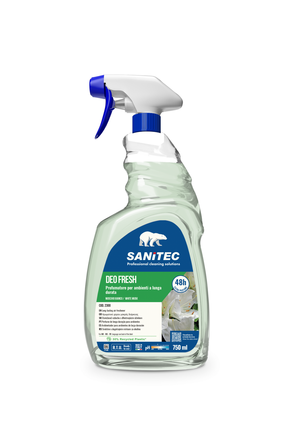 DEO FRESH SANITEC - Deodorante Ambienti Professionale 750ml