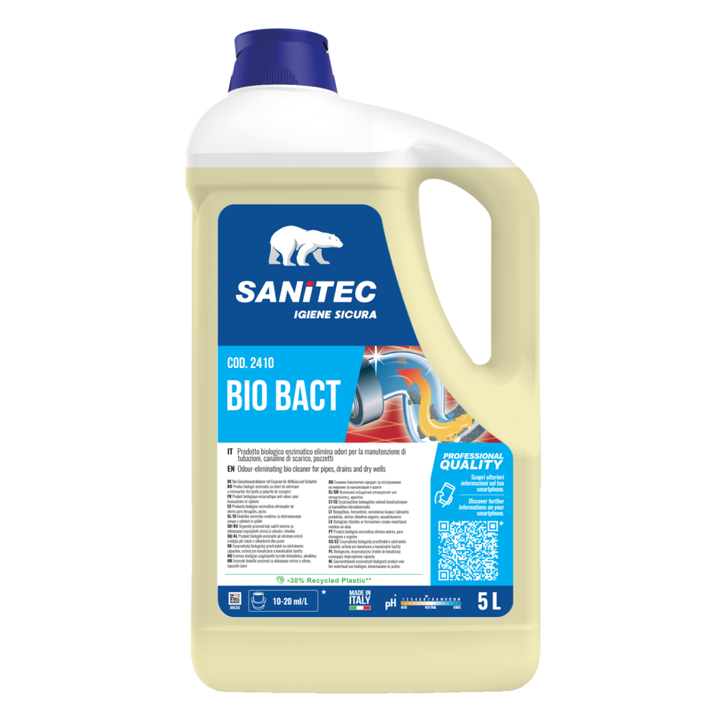 Bio Bact – Detergente Biologico Enzimatico per Scarichi e Pavimenti