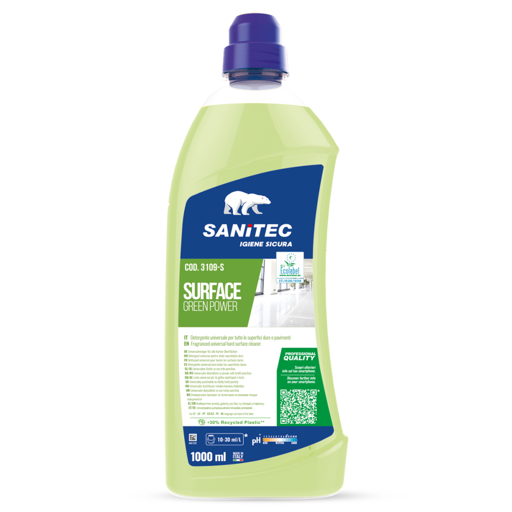 Surface Green Power – Detergente Pavimenti Ecolabel Universale