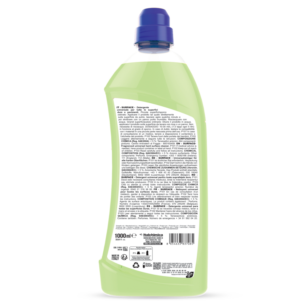 Surface Green Power – Detergente Pavimenti Ecolabel Universale