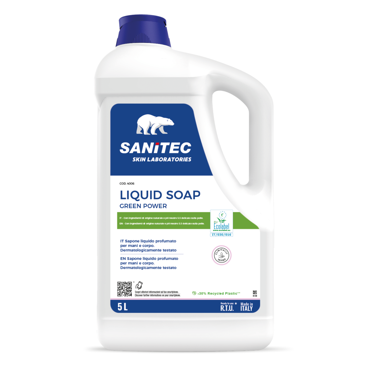 LIQUID SOAP GREEN POWER - SANITEC