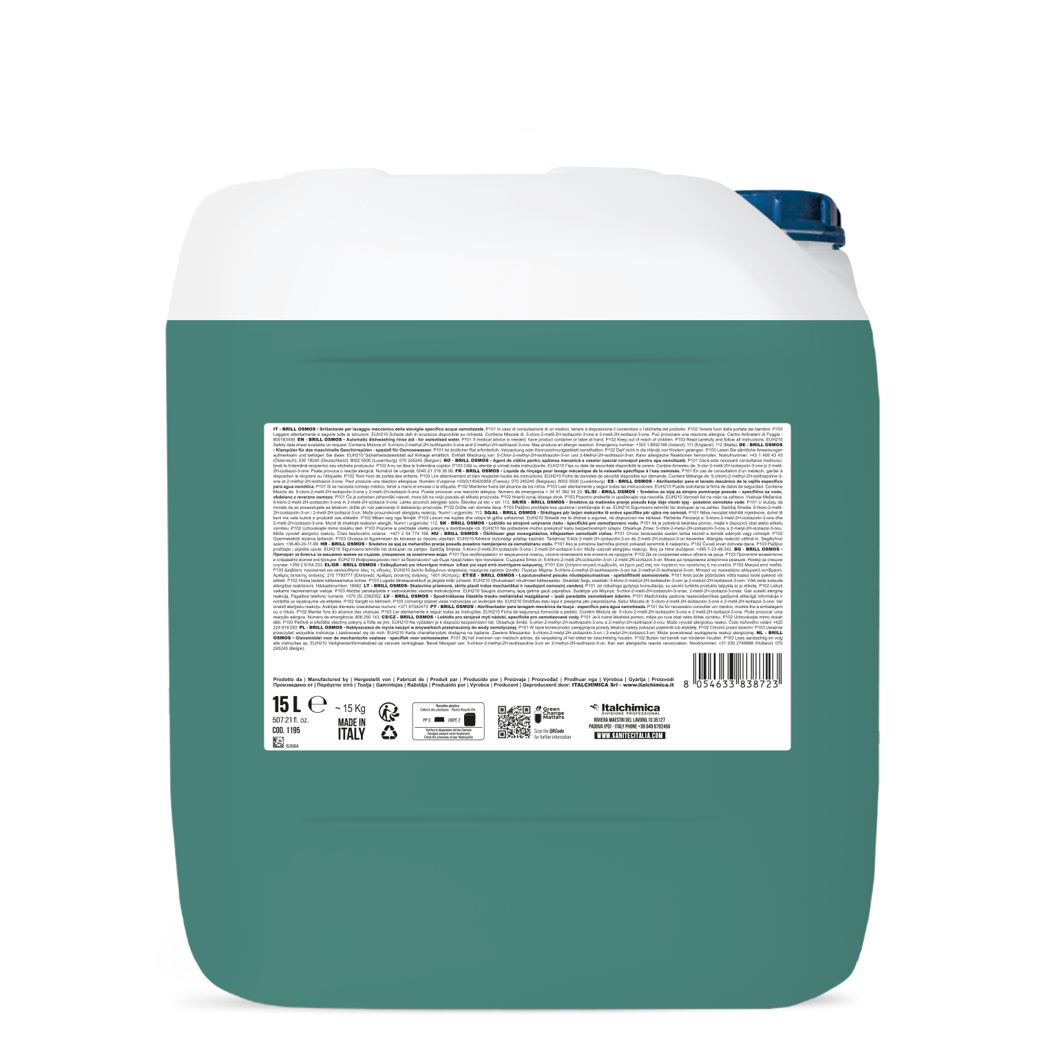 BRILL GREEN POWER - Brillantante Ecologico Ecolabel SANITEC