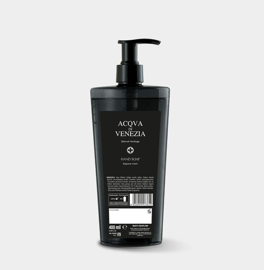 ACQVA di VENEZIA Hand Soap Beauty Escape sapone mani linea cortesia hotel premium
