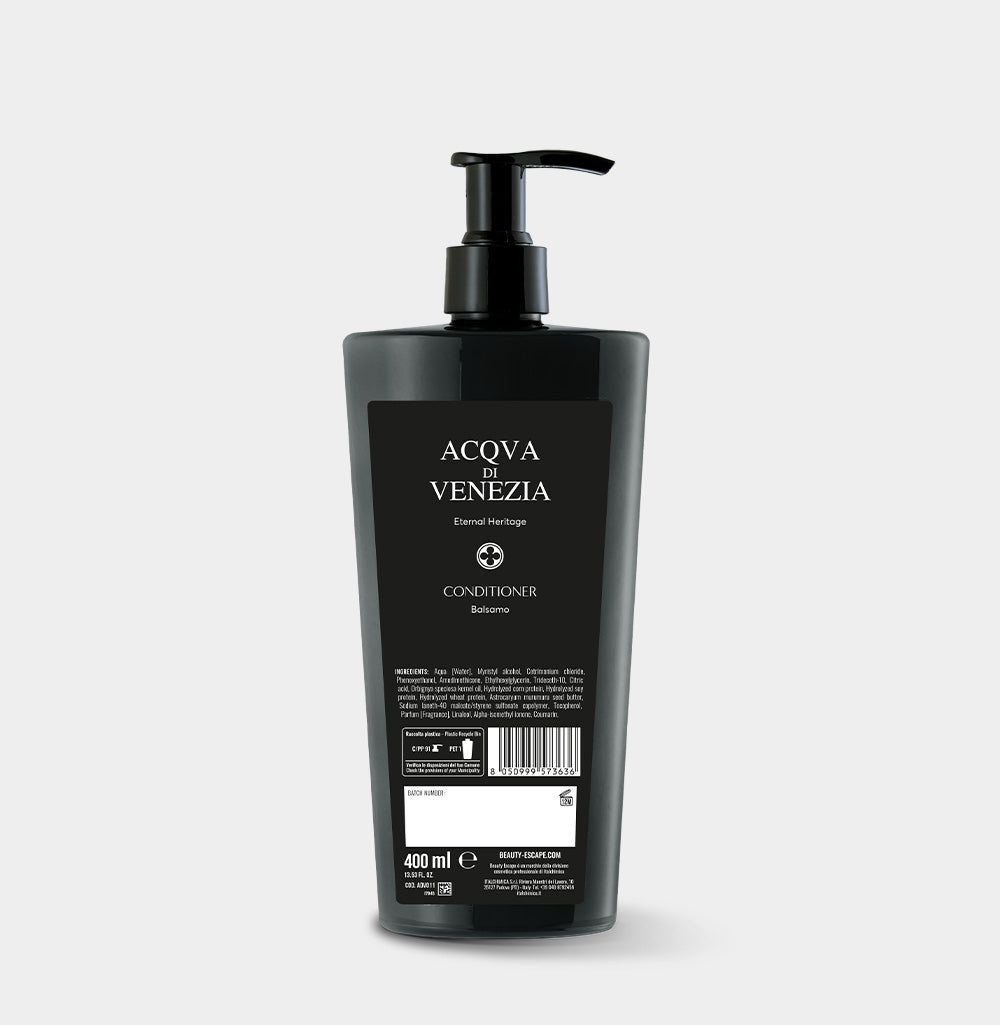 ACQVA di VENEZIA Conditioner Beauty Escape balsamo nutriente capelli per hotel e B&B