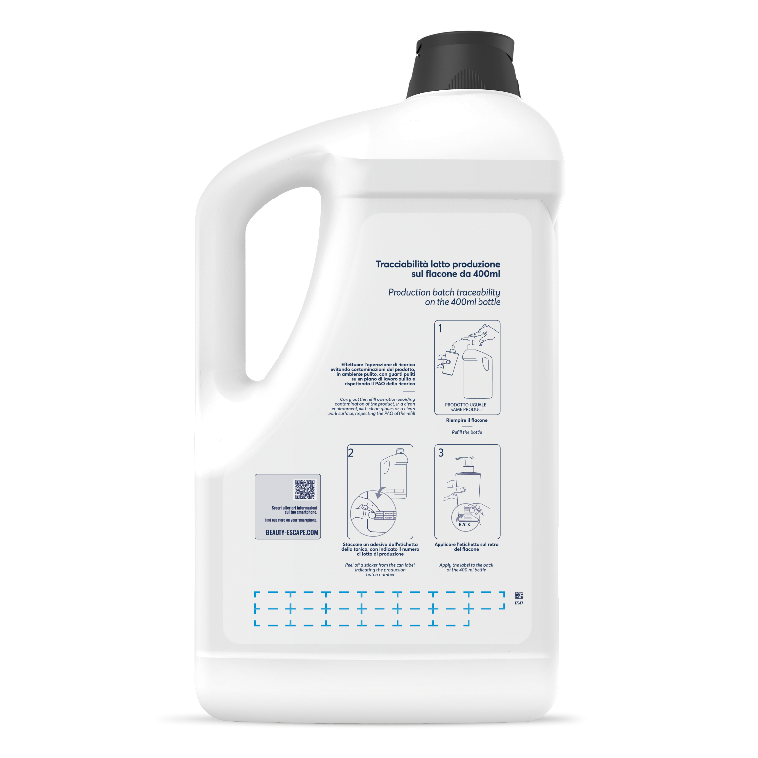 ACQVA di VENEZIA Shower Gel Beauty Escape dettaglio etichetta prodotto hotel luxury