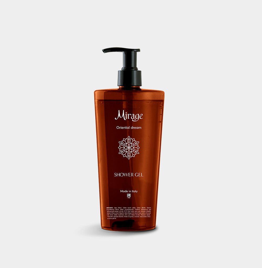 MIRAGE Shower Gel Beauty Escape 400ml - doccia schiuma professionale per hotel e B&B