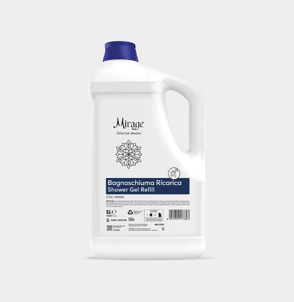 MIRAGE Sapone Mani Beauty Escape - detergente liquido professionale per ospitalità