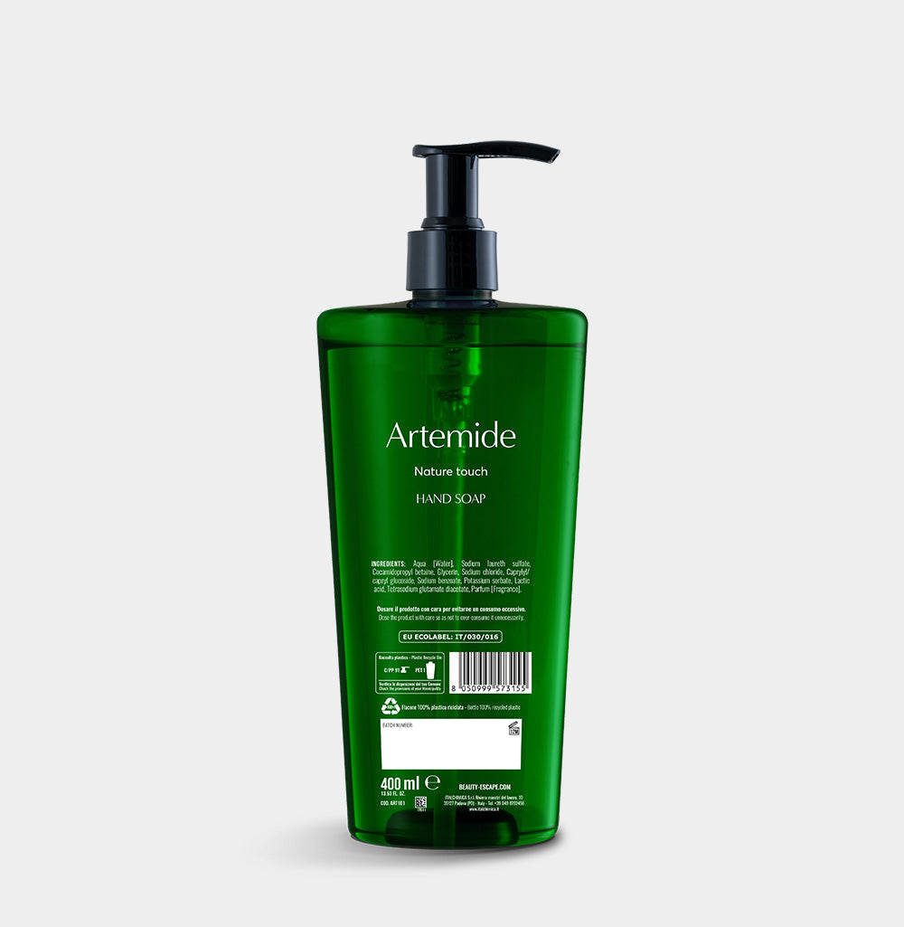 ARTEMIDE Hand Soap Beauty Escape flacone 400ml con dispenser per hotel e B&B