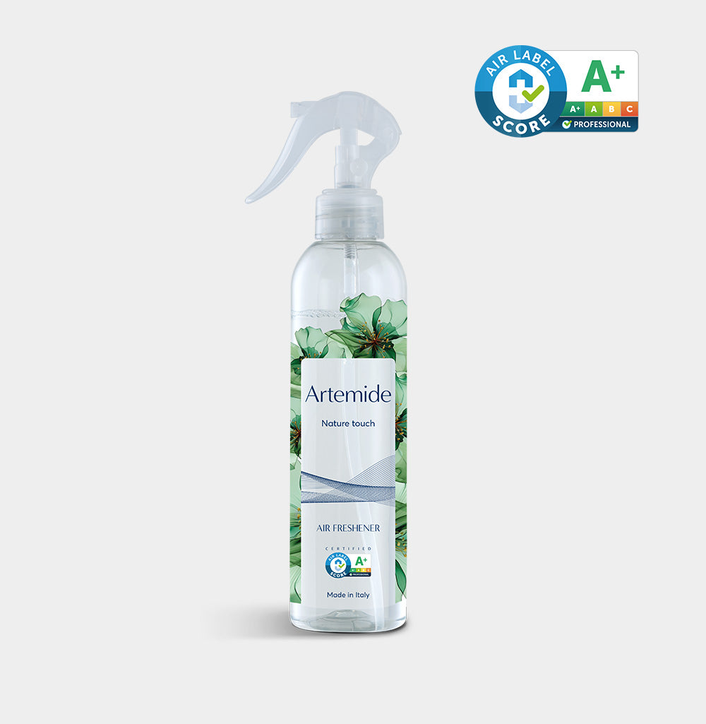Profumatore ambiente air freshener Artemide Beauty Escape certificato Ecolabel per hotel