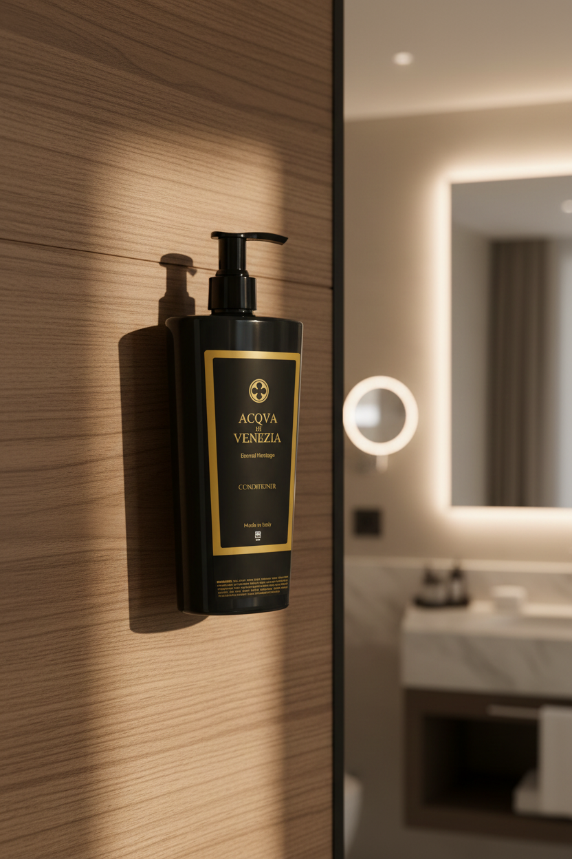 Acqva di Venezia Conditioner montato a parete in bagno hotel
