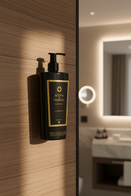 Acqva di Venezia Conditioner montato a parete in bagno hotel