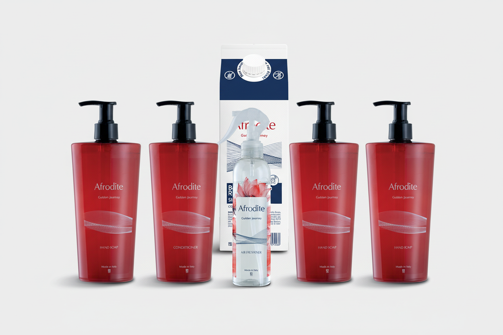 AFRODITE luxury bathroom amenities kit