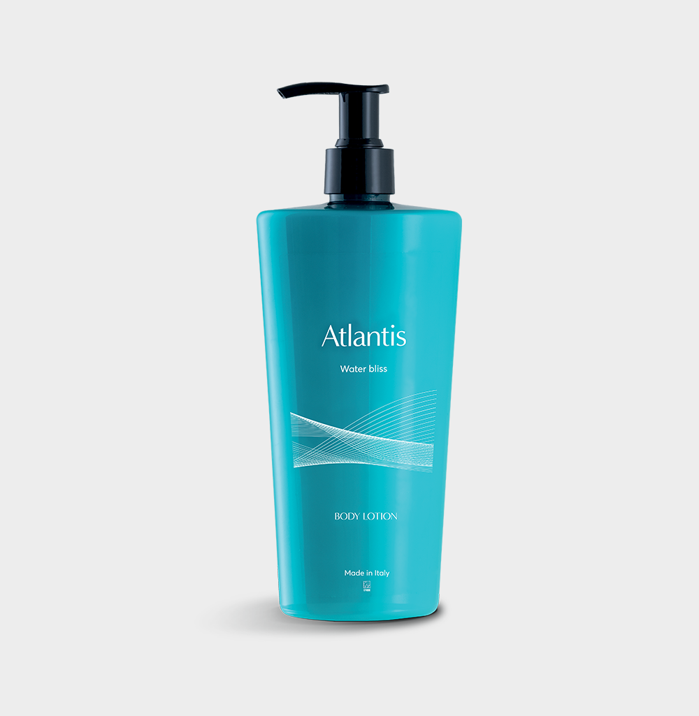 Crema corpo body lotion Atlantis Beauty Escape idratante 30ml per hotel e B&B