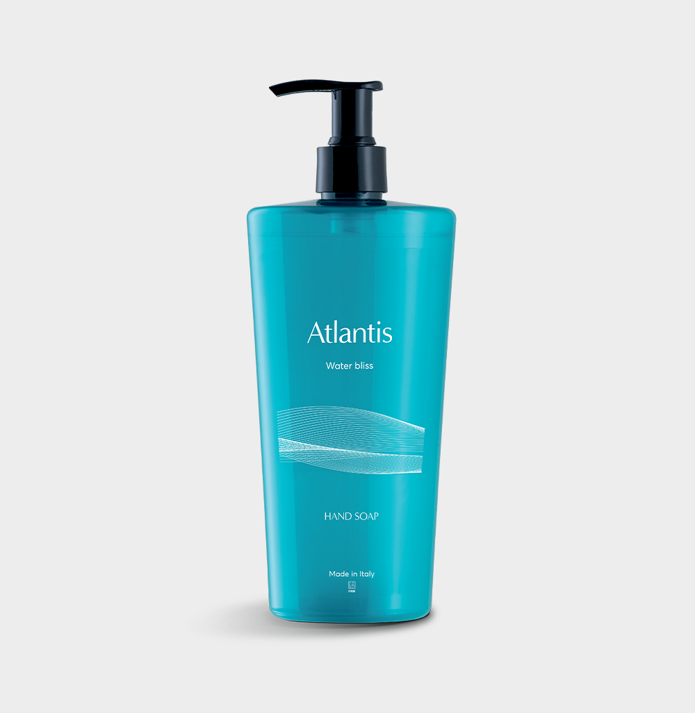Sapone mani liquido Atlantis Beauty Escape con olio di cocco 30ml per hotel