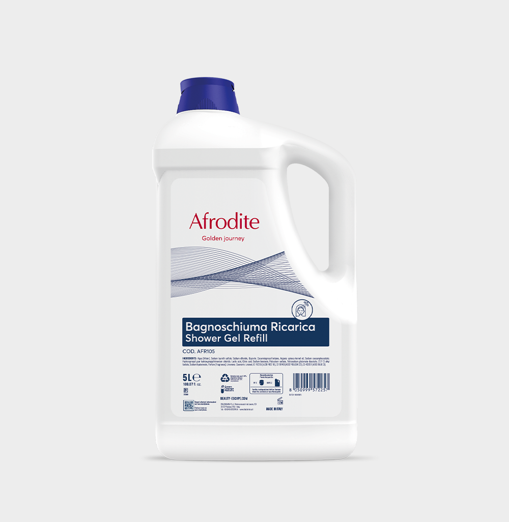 Bagnoschiuma shower gel Afrodite Beauty Escape con olio di argan 30ml