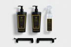 Professional Acqva di Venezia product flat lay with brackets