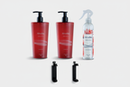 Professional Afrodite product flat lay with brackets